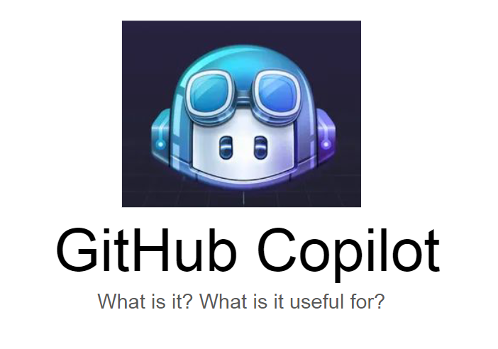 Github Copilot title slide